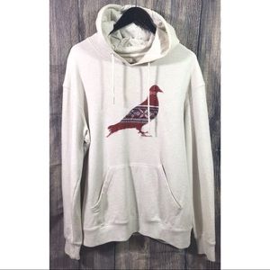 Staple Pigeon Embroidered Aztec Hoodie Sweatshirt